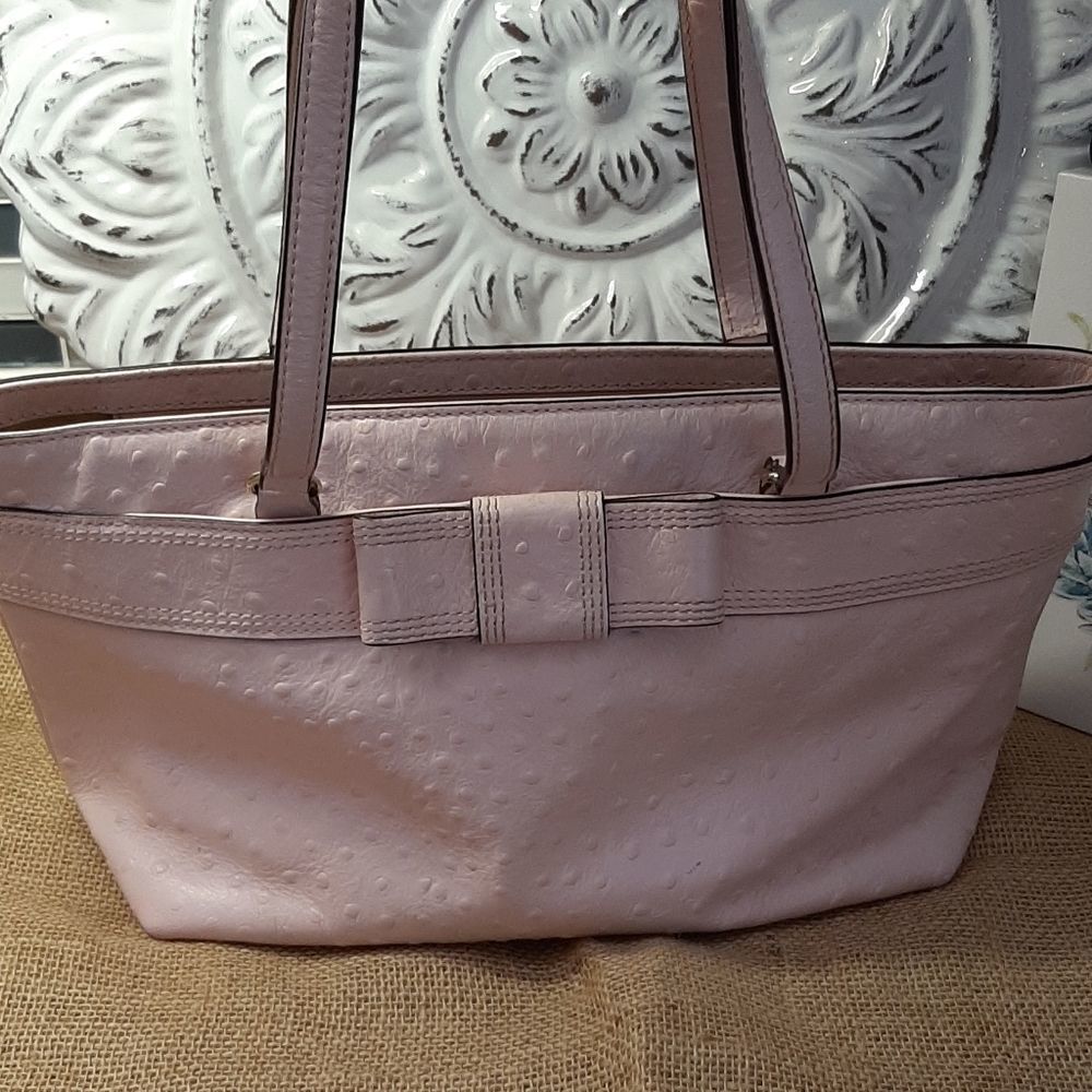 Pink Kate Spade Bridged Leather Valencia Rd Purse